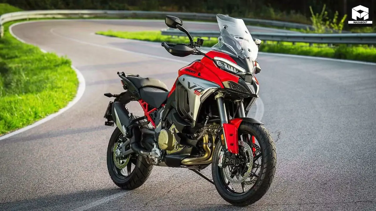 Ducati Multistrada V4 2025 arrives in India at Rs. 22.98 lakh with upgraded technology, improved performance, and enhanced comfort features. Read our expert breakdown. - shot