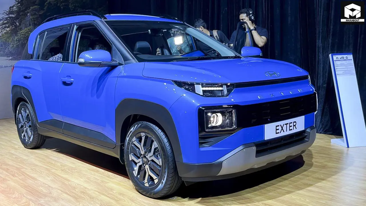 Hyundai Exter now more affordable with price cuts up to Rs 86,000 following GST reduction for SUVs under 4m. Check revised pricing, variant details, and what this means for buyers. - side