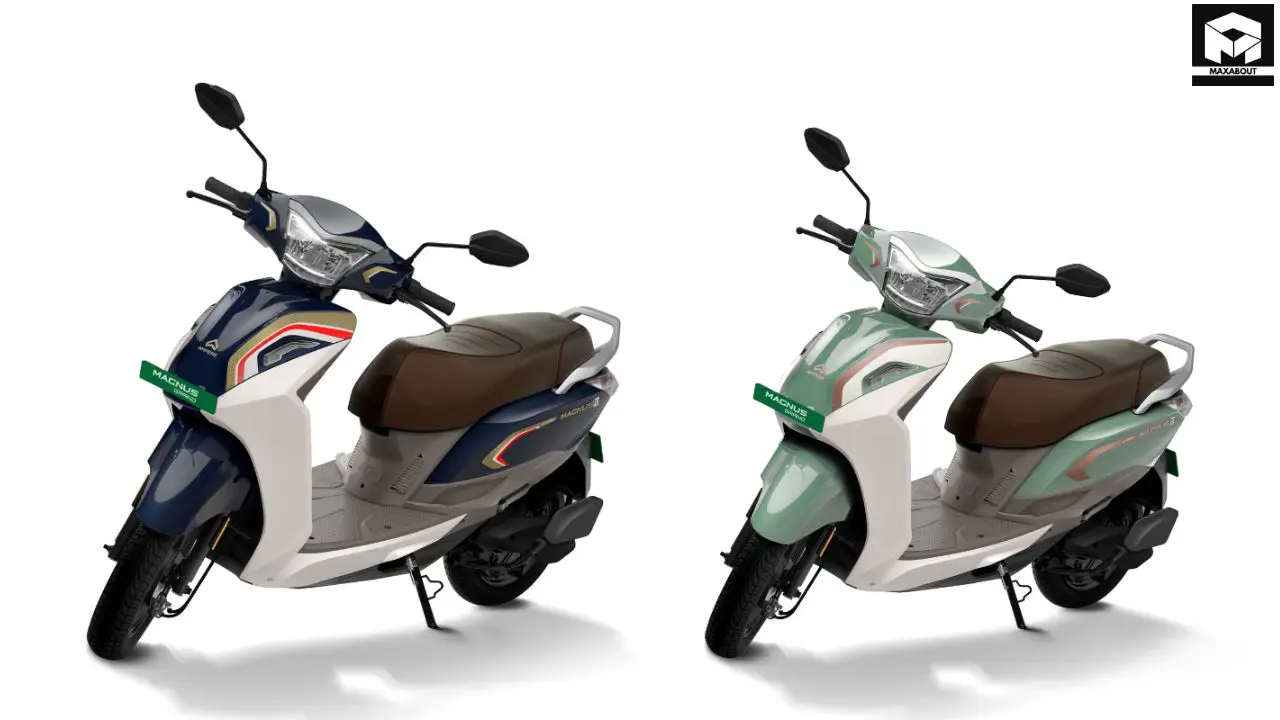 Ampere Magnus Grand electric scooter launches with LFP battery, dual frame chassis & premium features. Explore performance, range, pricing & how it compares to rivals. - back