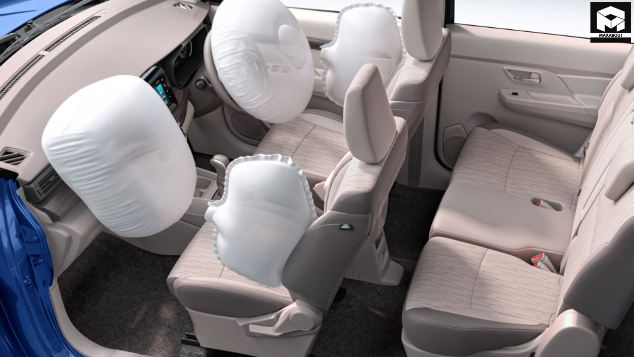 Toyota enhances the Rumion's safety with 6 standard airbags across all variants. Learn about the pricing, specifications, features, and how this upgrade impacts buyers. - snap