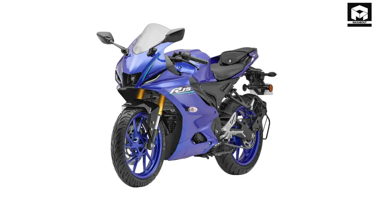 Explore the 2025 Yamaha R15's new colour schemes, updated features, and performance specs. Priced at Rs 1.67 lakh, the updated model brings fresh appeal to this popular sports bike. - background