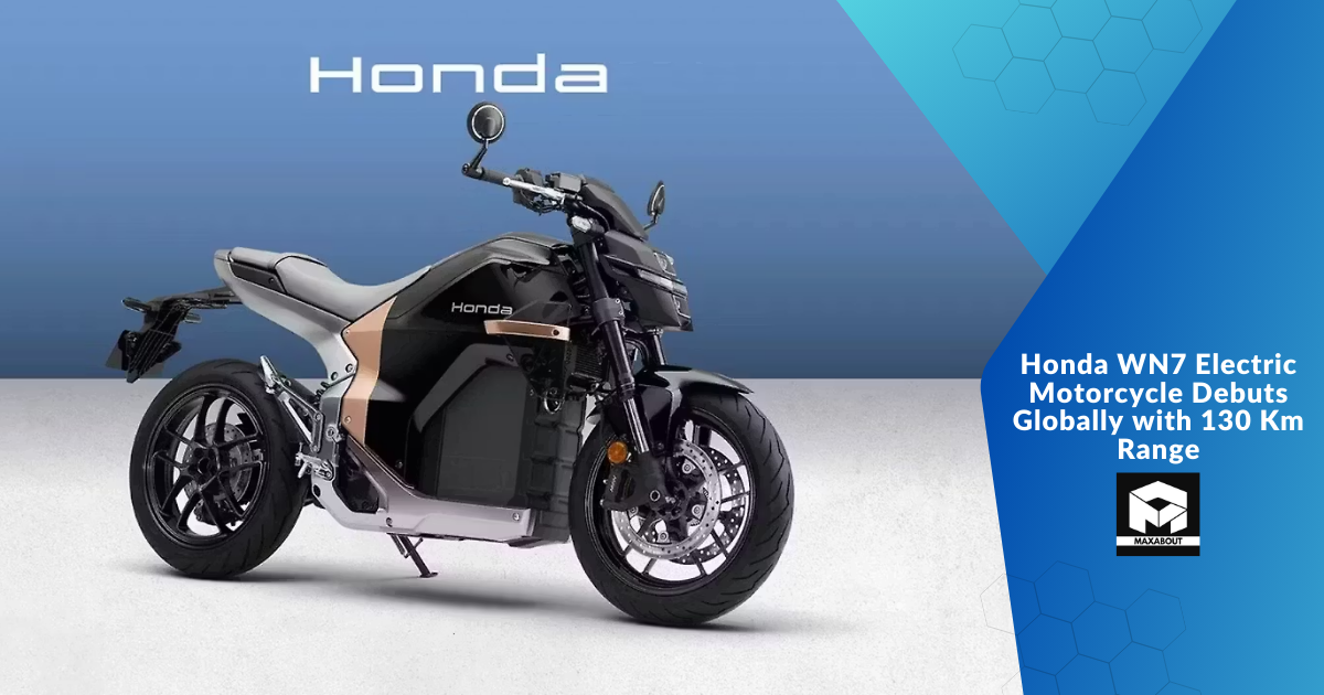 Honda WN7 Electric Motorcycle Debuts Globally with 130 Km Range