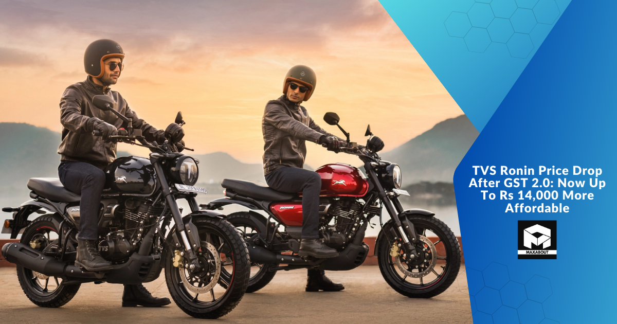 TVS Ronin Price Drop After GST 2.0: Now Up To Rs 14,000 More Affordable