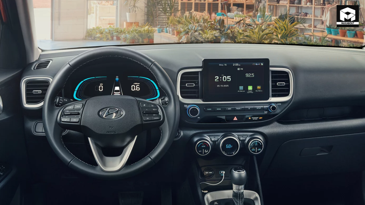 Hyundai Venue Facelift 2026 Spotted Testing in Production Form - macro