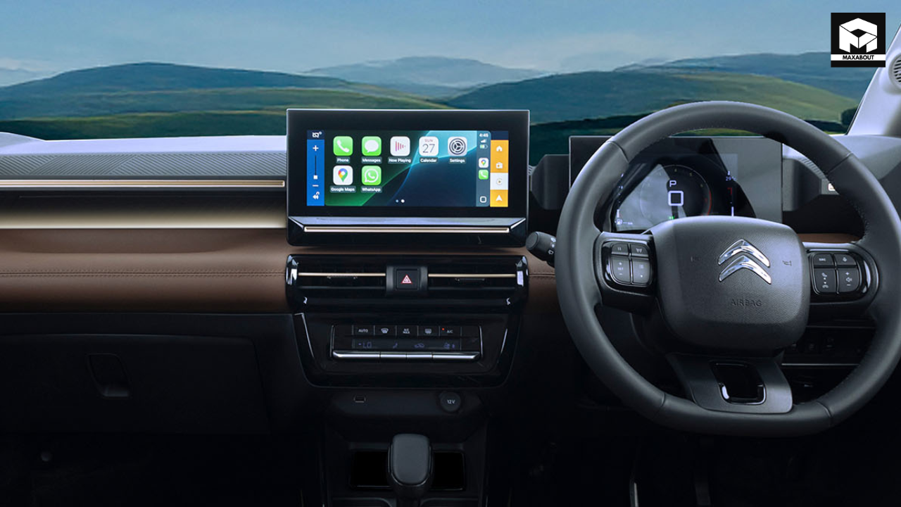 Discover all about the new Citroen Aircross X, launched in India at Rs 8.29 lakh with premium features, multiple variants, and advanced technology. - angle
