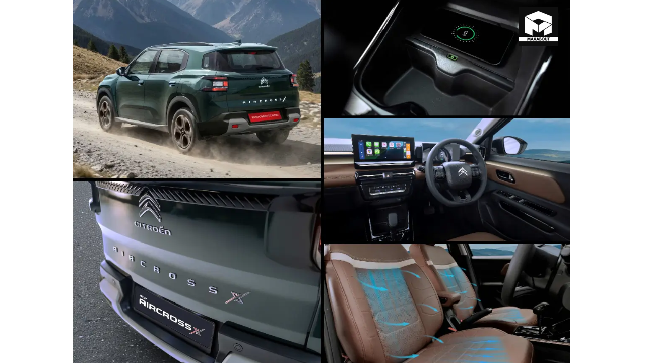 Discover all about the new Citroen Aircross X, launched in India at Rs 8.29 lakh with premium features, multiple variants, and advanced technology. - frame