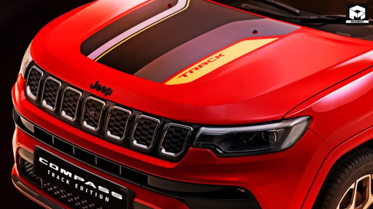 Explore the all-new Jeep Compass Track Edition starting at Rs 26.78 lakh in India with exclusive features, engine specifications, and variant details. - angle