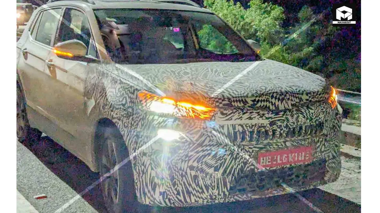 Recent spy shots reveal the upcoming Skoda Kushaq facelift undergoing high-altitude testing in Jammu and Kashmir. Here's everything we know about the updated model so far. - macro