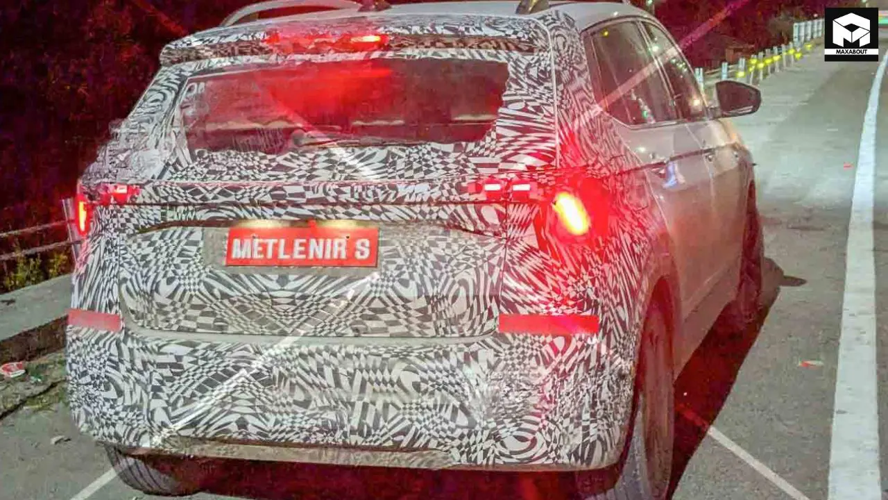 Recent spy shots reveal the upcoming Skoda Kushaq facelift undergoing high-altitude testing in Jammu and Kashmir. Here's everything we know about the updated model so far. - close-up