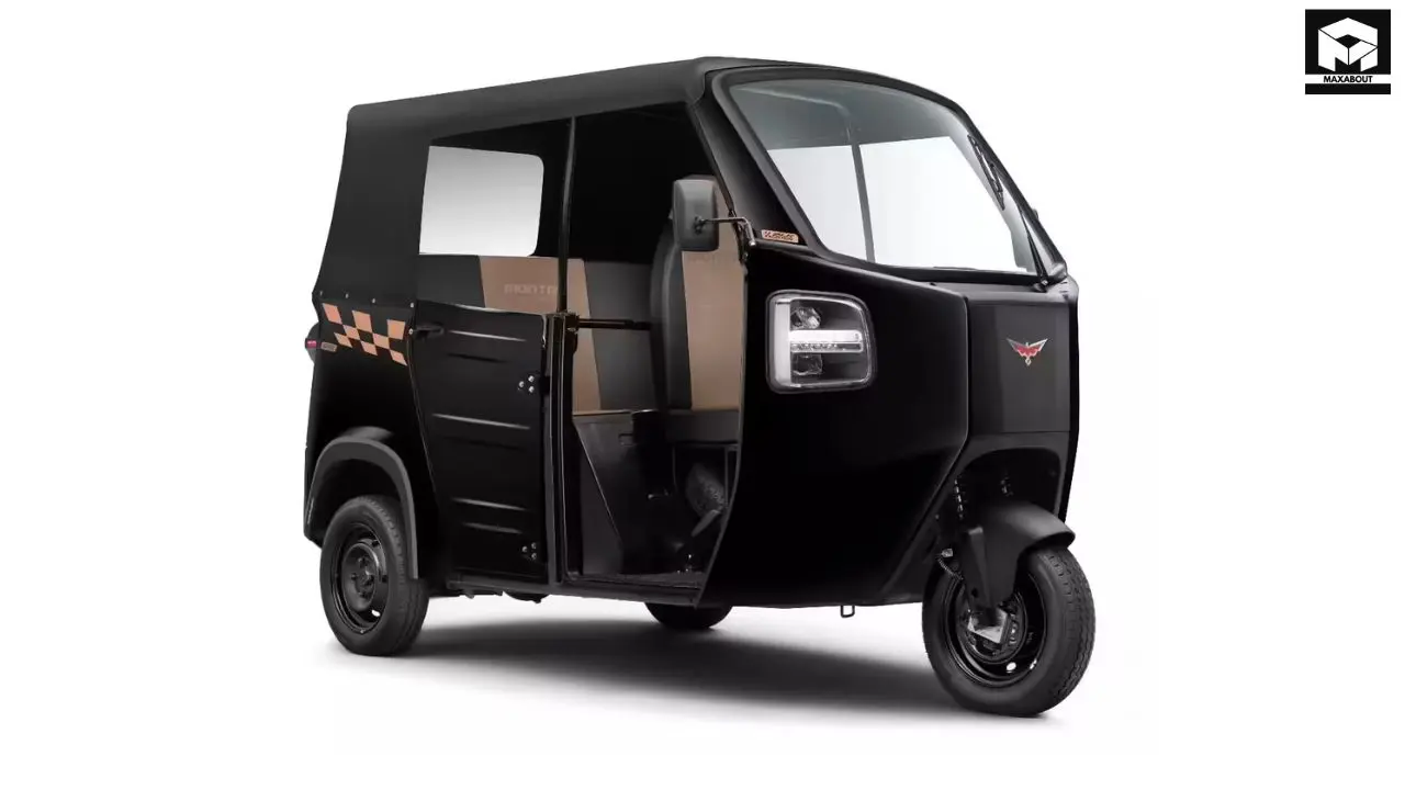 Discover the newly launched Montra Super Auto electric 3-wheeler with 160 km range, advanced features, and Black Edition variant priced at Rs 3.79 lakhs. - portrait