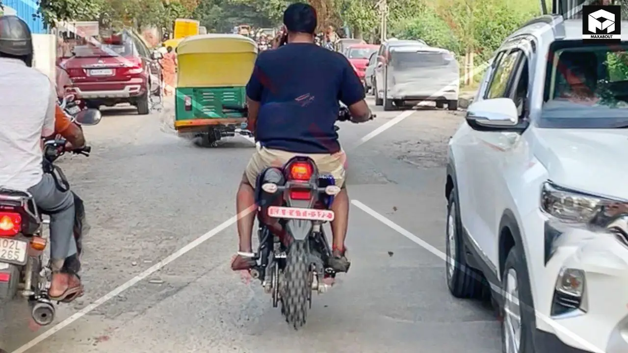 Yamaha WR155 R has been spotted undisguised in India ahead of its potential November 11th launch. Discover specs, features, and what we know about this upcoming off-road motorcycle. - image