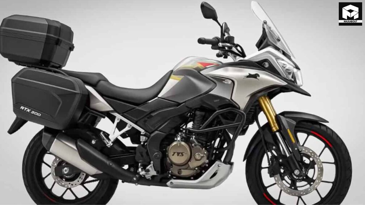 TVS RTX 300 Adventure Tourer Launched: Specs, Features & Price 2025 - close up