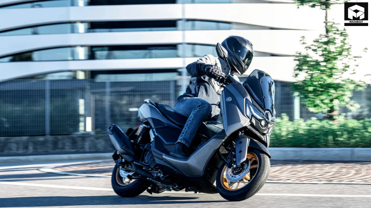 Explore the 2026 Yamaha NMax 155's innovative CVT with downshift feature, performance improvements, and tech upgrades in this comprehensive guide. - angle