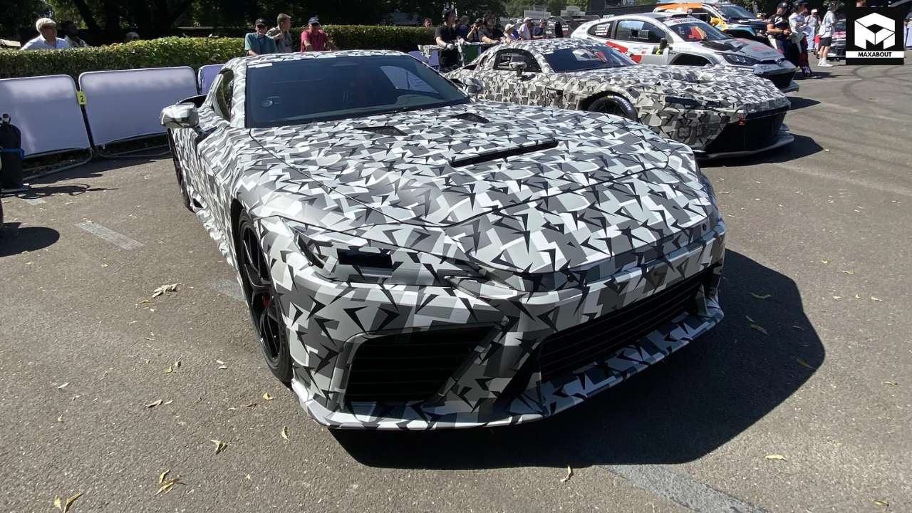 Toyota's highly anticipated V8 supercar is expected to debut on December 5. Learn about specs, performance details, and what industry experts anticipate from this game-changing vehicle. - angle