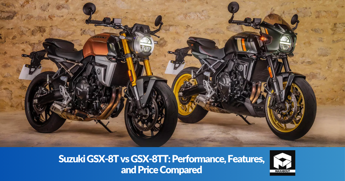 Suzuki GSX‑8T vs GSX‑8TT: Performance, Features, and Price Compared