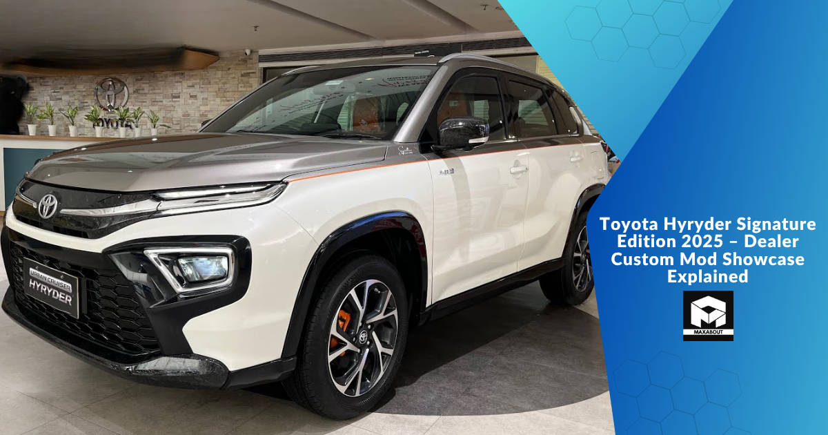 Toyota Hyryder Signature Edition 2025 – Dealer Custom Mod Showcase Explained