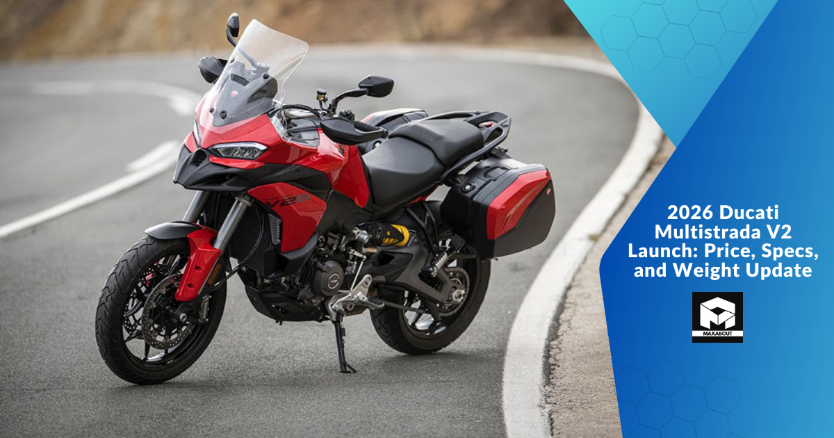 2026 Ducati Multistrada V2 Launch: Price, Specs, and Weight Update