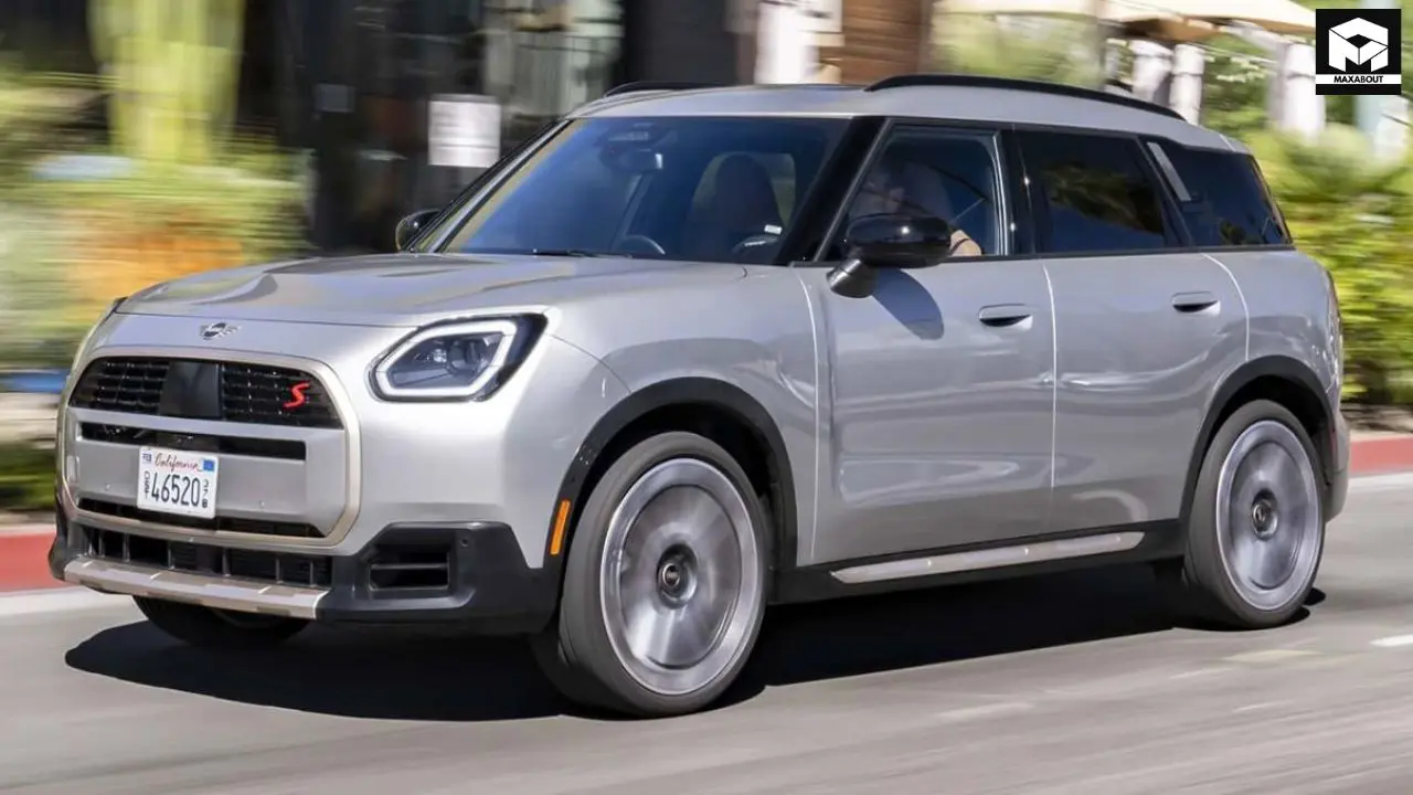 The all-new Mini Countryman John Cooper Works (JCW) has launched in India at Rs 64.9 lakh, featuring 300bhp and a 0-100 km/h time of just 5.4 seconds. Get all specs and details. - close up