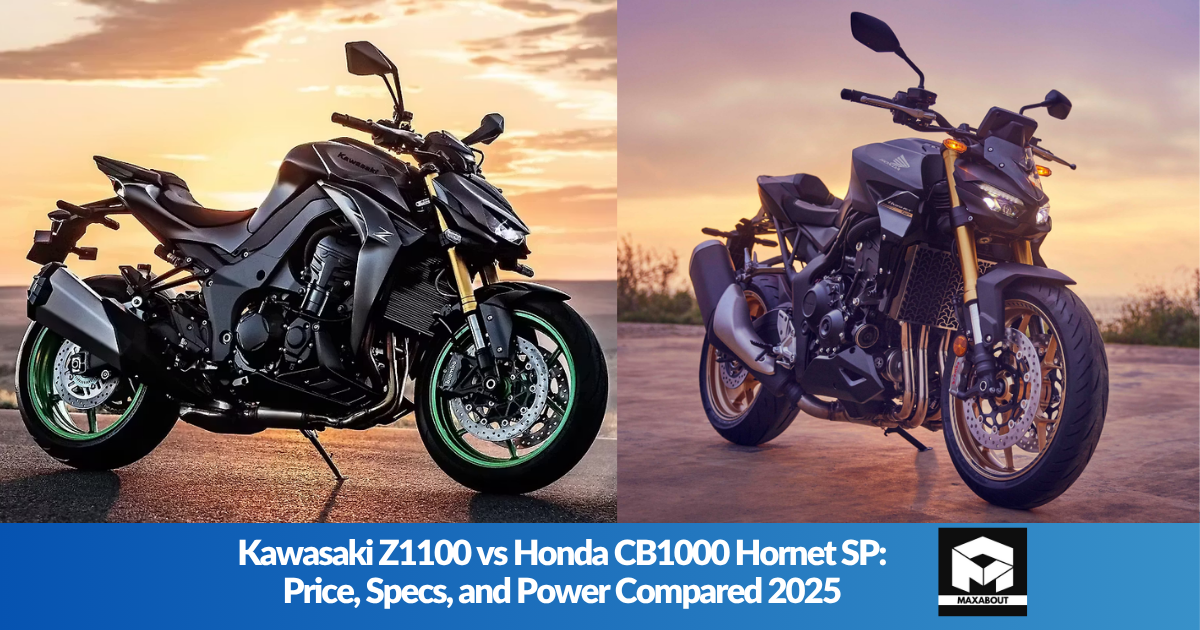 Kawasaki Z1100 vs Honda CB1000 Hornet SP: Price, Specs, and Power Compared 2025