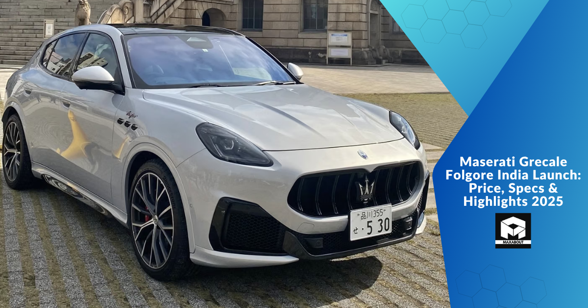 Maserati Grecale Folgore India Launch: Price, Specs & Highlights 2025
