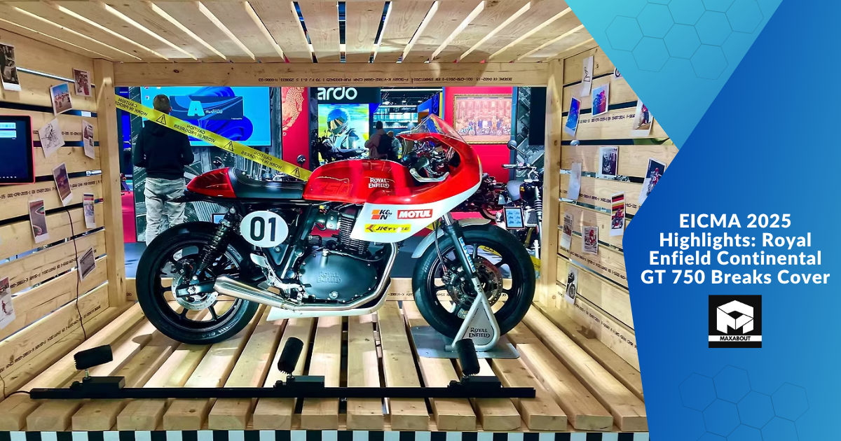 EICMA 2025 Highlights: Royal Enfield Continental GT 750 Breaks Cover