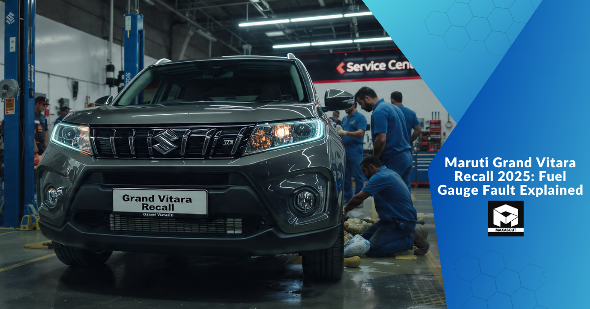 Maruti Grand Vitara Recall 2025: Fuel Gauge Fault Explained