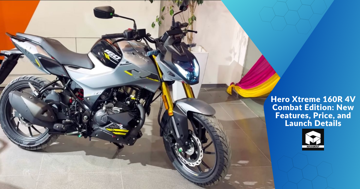 Hero Xtreme 160R 4V Combat Edition: New Features, Price, and Launch Details