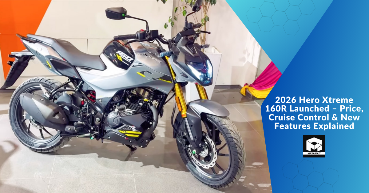 2026 Hero Xtreme 160R Launched – Price, Cruise Control & New Features Explained