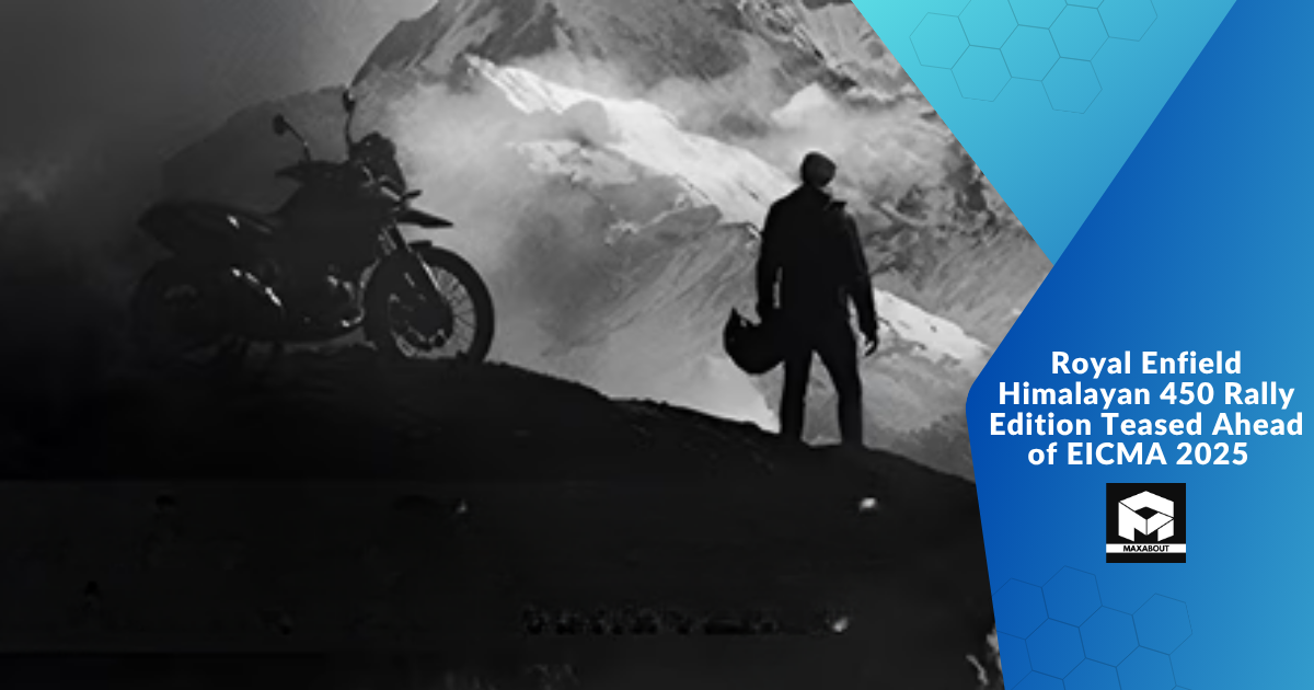 Royal Enfield Himalayan 450 Rally Edition Teased Ahead of EICMA 2025  