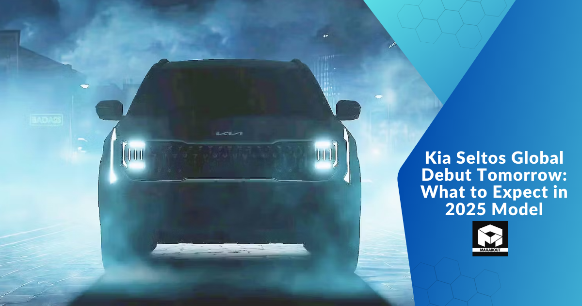 Kia Seltos Global Debut Tomorrow: What to Expect in 2025 Model