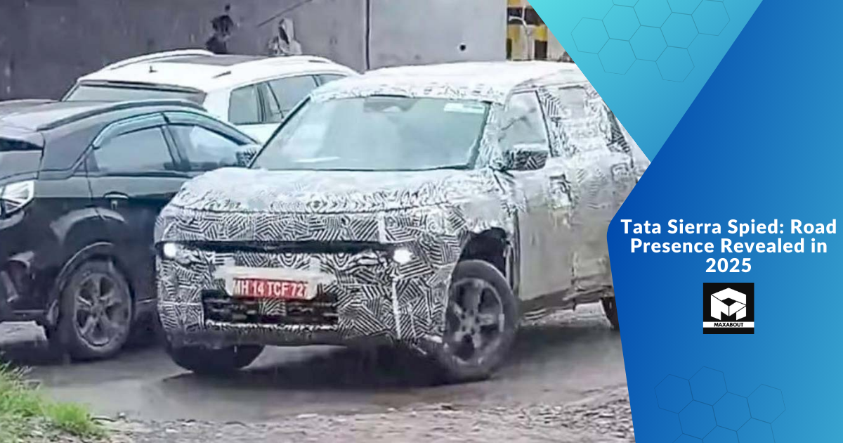 Tata Sierra Spied: Road Presence Revealed in 2025