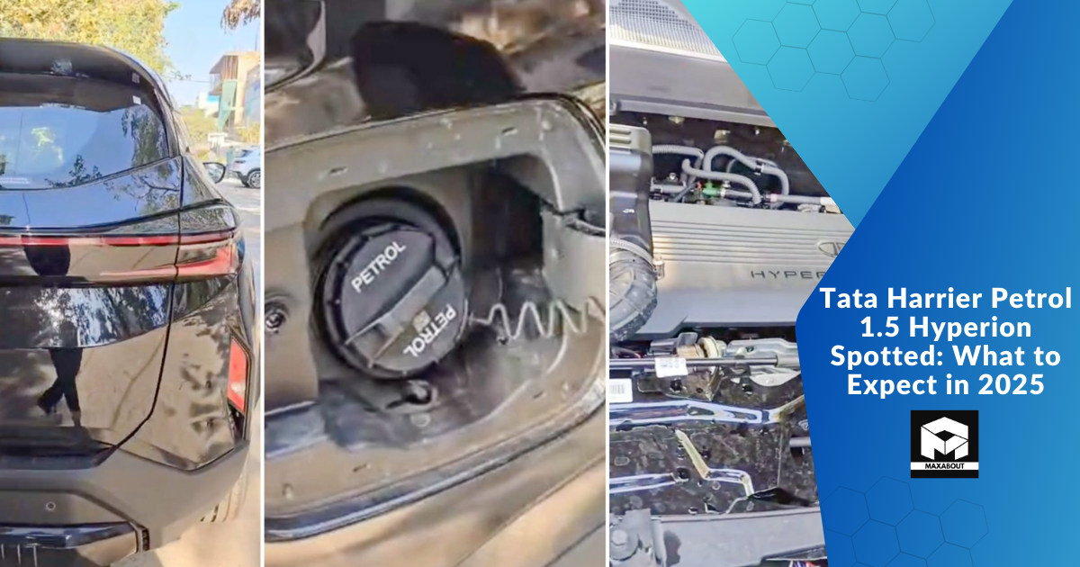Tata Harrier Petrol 1.5 Hyperion Spotted: What to Expect in 2025