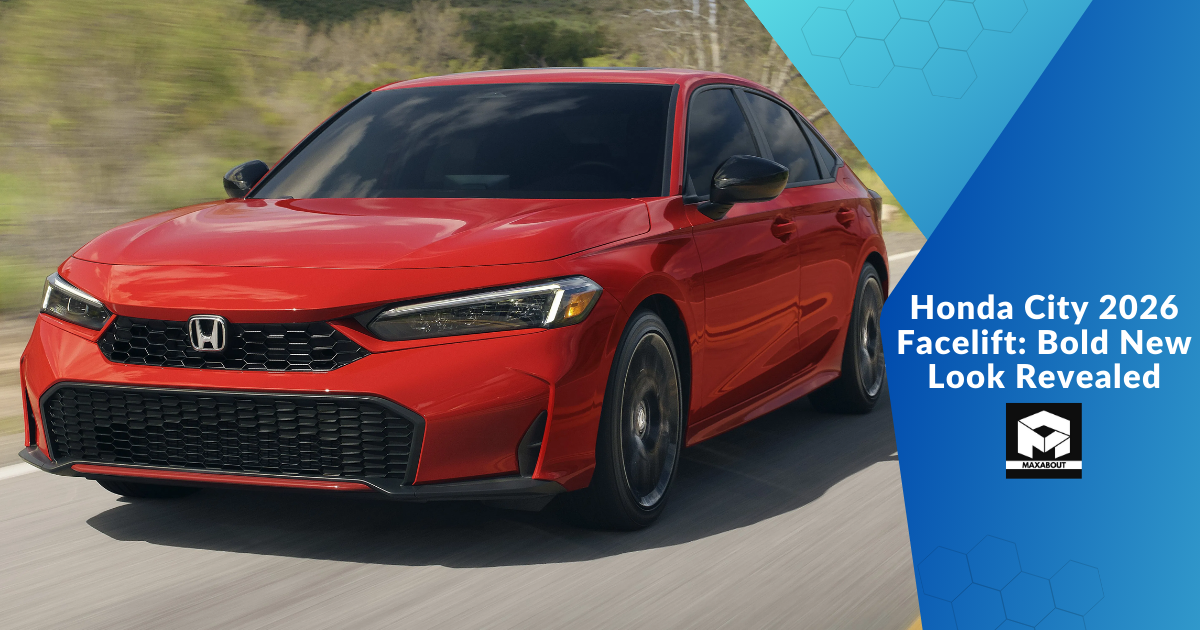 Honda City 2026 Facelift: Bold New Look Revealed