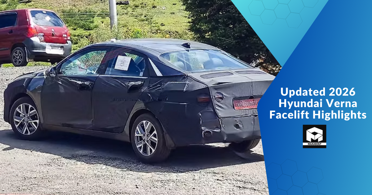 Updated 2026 Hyundai Verna Facelift Highlights