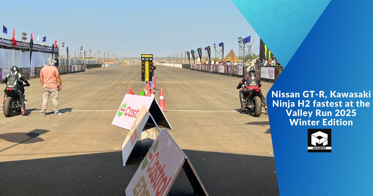 Nissan GT-R, Kawasaki Ninja H2 fastest at the Valley Run 2025 Winter Edition