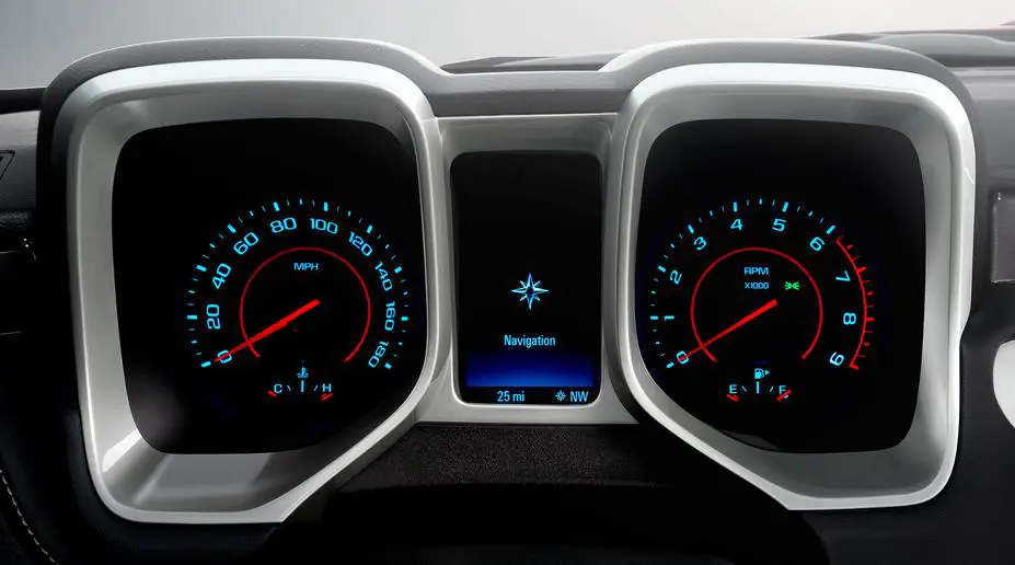2015 Chevrolet Camaro Instrument Console
