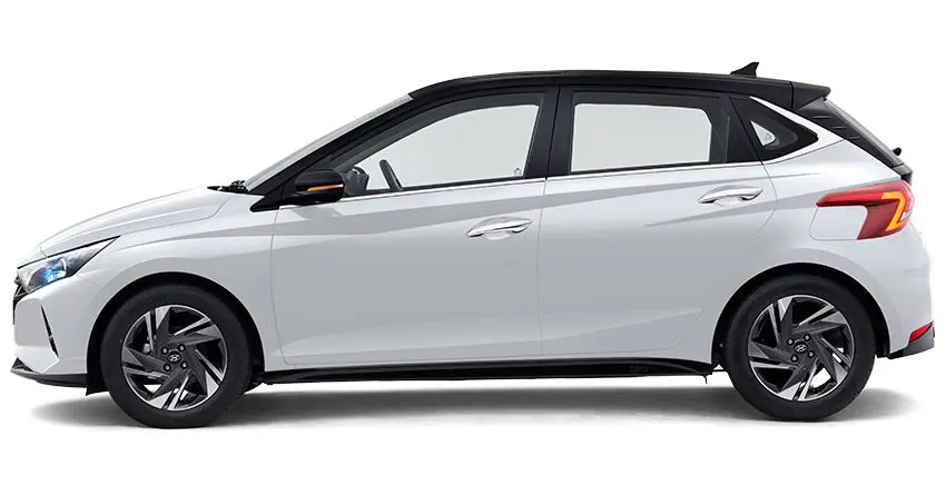2021 Hyundai i20 Dual Tone White-Black