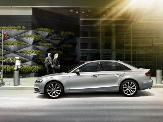 Audi A4 Side View