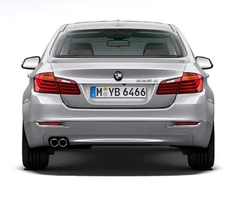 BMW 5 Series Rear View