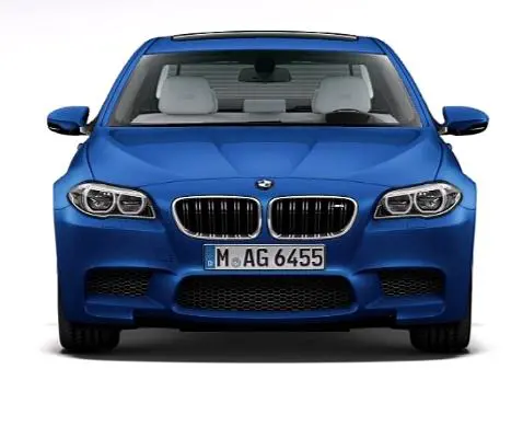 BMW M5 Front View