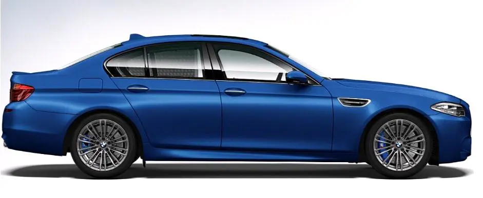 BMW M5 Side View
