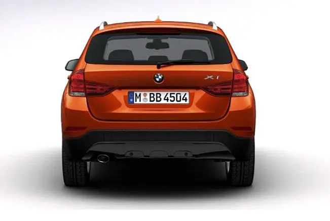 BMW X1 Rear View