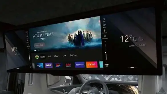 BMW i7 M70 xDrive Rear-Seat Entertainment