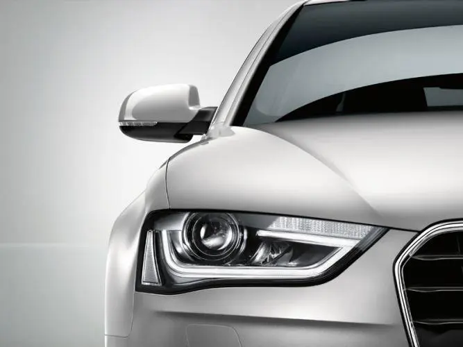 Close-up Shot of Audi A4