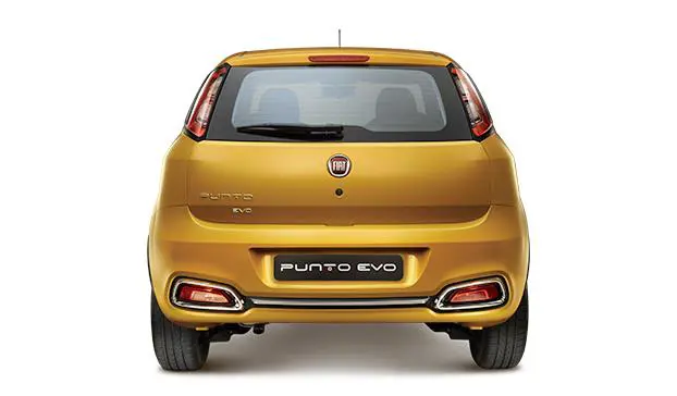 Fiat Punto EVO Rear View