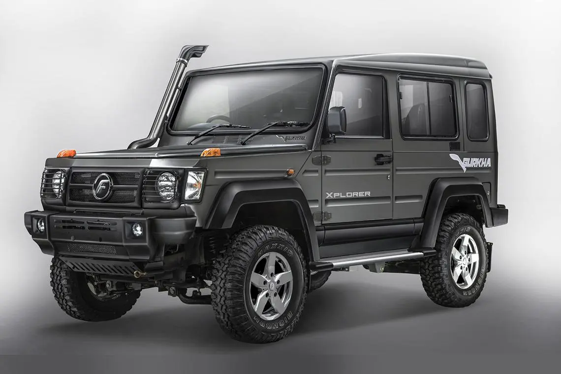 Force Motors Gurkha Xplorer Front 3-Quarter