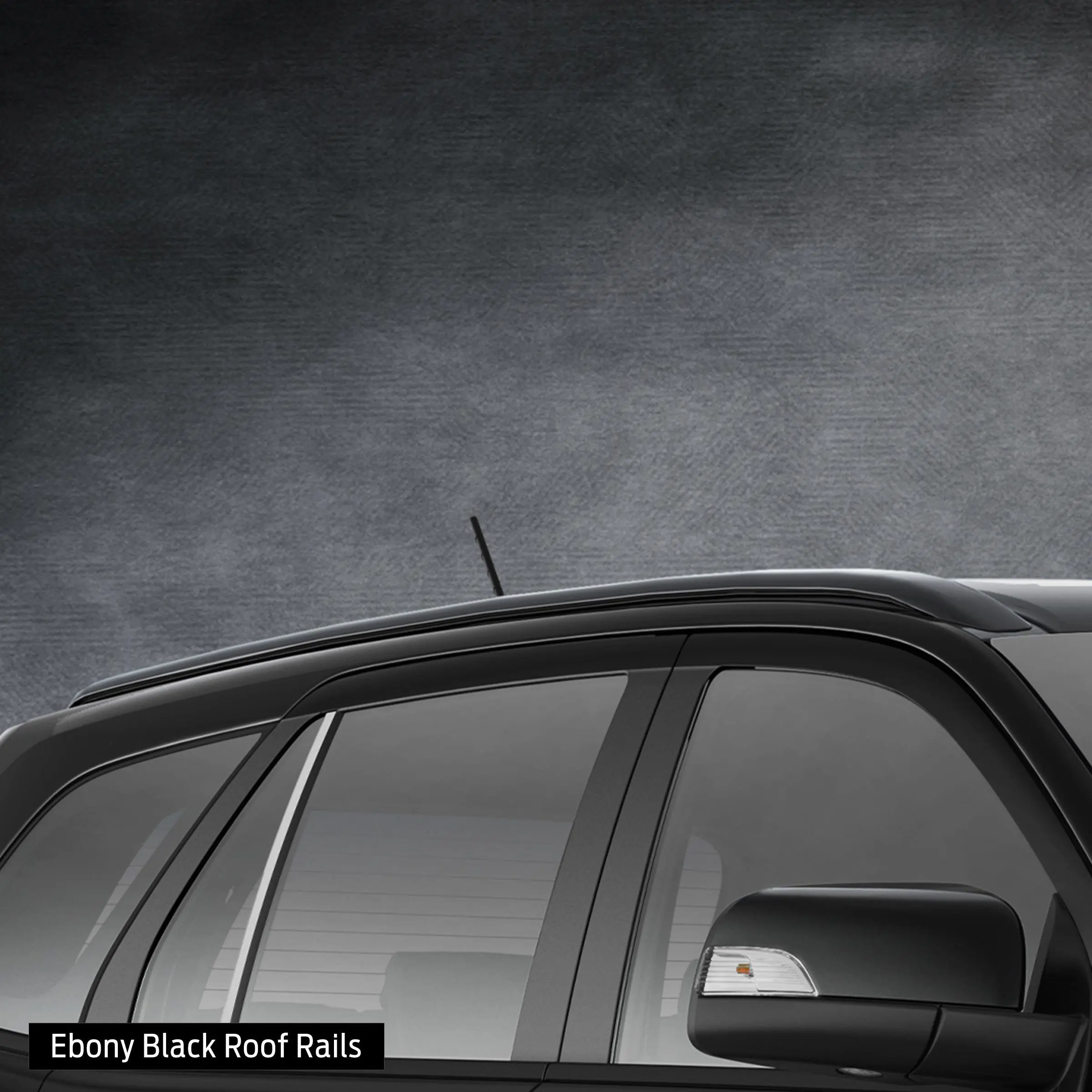 Ford Endeavour Sport Ebony Black Roof Rails