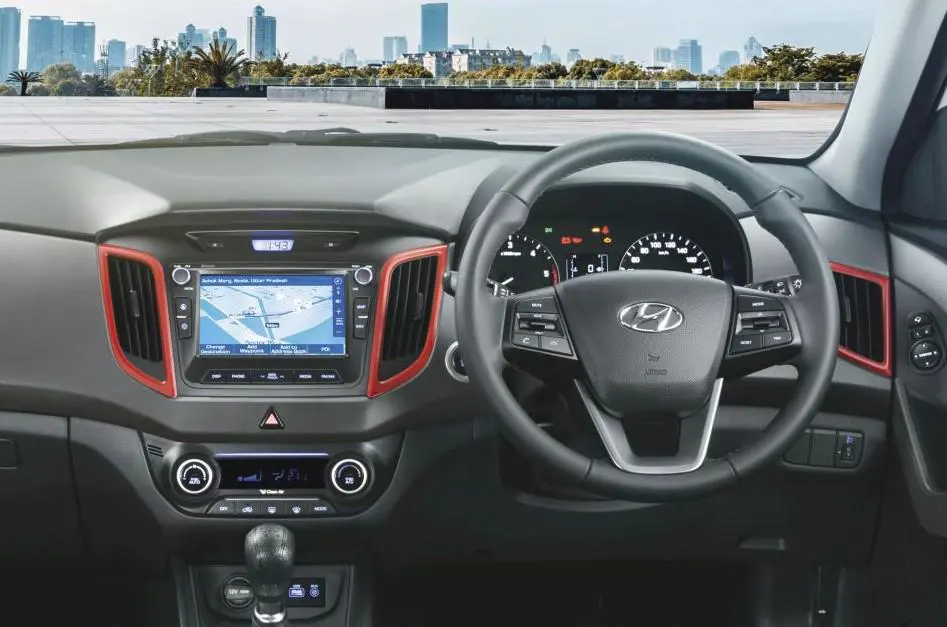 Creta Anniversary Edition Dashboard