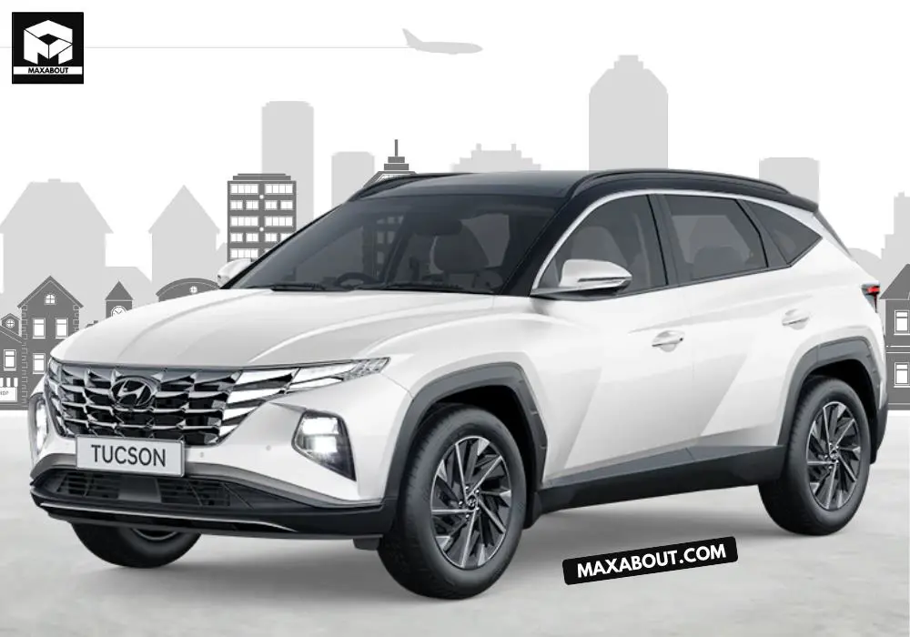 Hyundai Tucson Polar White Dual Tone