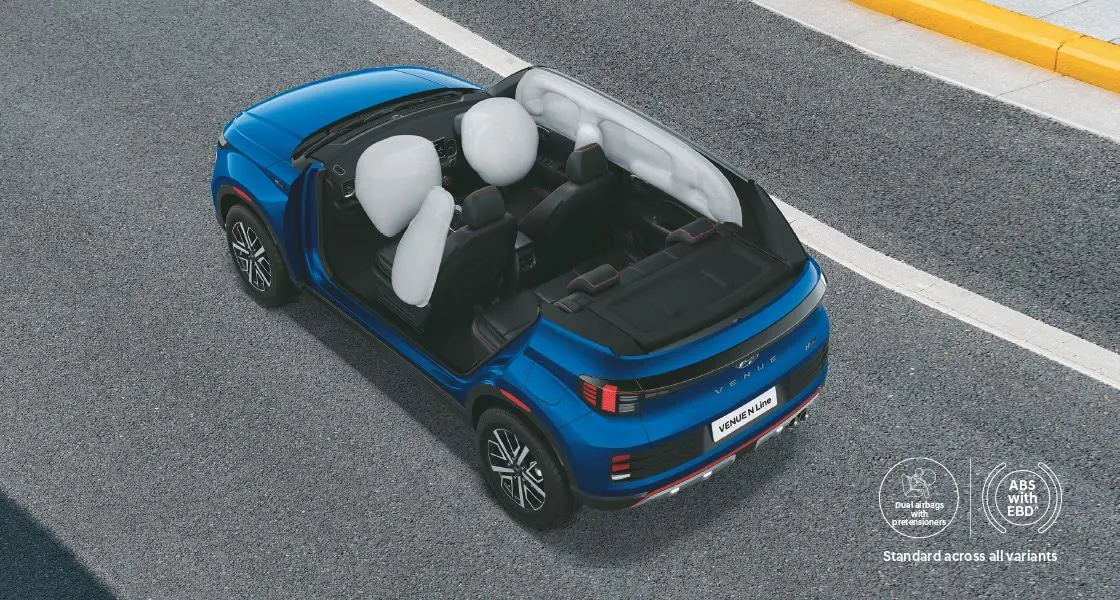 Hyundai Venue N Line Airbags